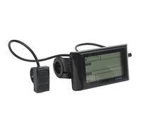 Medidor de Pantalla LCD de Bicicleta eléctrica,Bajas tasas de Falla,Conector Impermeable sw900,Pieza de modificación de Pantalla LCD,fácil instalación,abs para Scooter eléctrico