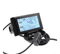 Medidor de pantalla LCD para bicicleta eléctrica, SW900, regulador de velocidad de visualización LCD, no 2 protocolos, instrumento de bicicleta eléctrica, 7 pines, soportes de 24 V-48 V