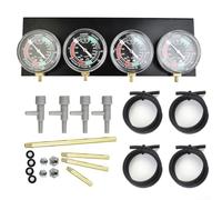 Medidor de para vacío Metal para Carburador para moto 4 Cilindros | Kit completo sincronización, base metálica robusta, incluye mangueras y conectores, para ajuste para rápido carburador