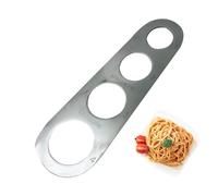 Medidor de pasta espaguetis, herramienta de cocina de medición rápida de pasta, utensilio de cocina, herramienta de medición fácil de acero inoxidable con precisión para cocinar fideos de espaguetis