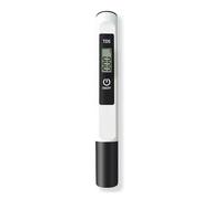 Medidor de pH alta precisión for agua, comprobador TDS con rango medición for acuarios y piscinas,Extensamente probado(Bianco)