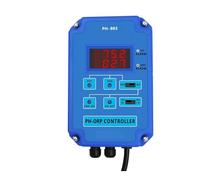 Medidor de pH, Controlador de pH ORP 2 en 1, monitor digital Redox con relé potencia salida, sonda electrodo control BNC for plantas hidropónicas
