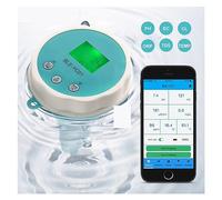 Medidor de pH de agua, Medidor Digital de cloro ORP EC TDS Temp PH 6 en 1 Probador de Calidad del Agua ATC aplicación inteligente Monitor en línea for piscina