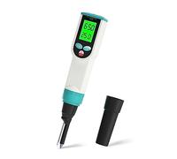 Medidor de PH de alimentos 0,00~14,00 pH probador de temperatura PH Sensor de alta precisión analizador de acidez for enlatar carne queso masa agua Medición Precisa