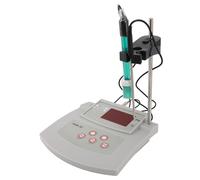 Medidor de PH de Laboratorio de Sobremesa Multifuncional Precisión de 0,01 PH Rango de PH de 0,00 a 14,00 Resolución de 0,1 ℃ Medidor de PH de Laboratorio para Piscina para