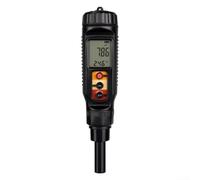 Medidor de pH de placa plana, probador digital de tierra y masa con pantalla LCD de temperatura, electrodo de alta sensibilidad para la calidad del agua