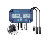 Medidor de pH digital, Medidor Digital PH EC TDS SALT SG.Temp, probador de calidad del agua, registrador de datos, Monitor inteligente 6 en 1, Control por aplicación Tuya para agua del hogar, hidropon