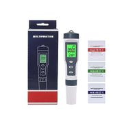 medidor de ph, Medidor de PH 3 en 1 TDS/Temp Probador Calidad del Agua pluma Detector conductividad Monitor herramienta medición pureza