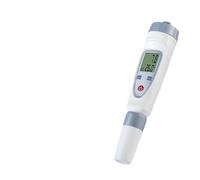 Medidor de pH, Medidor de pH digital portátil alta precisión 0,01, bolígrafo medidor for la calidad del agua acuario Para hidroponía, piscina(Grey)