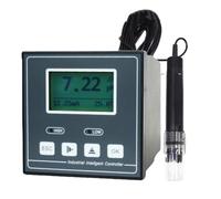 Medidor de pH, medidor de temperatura y salinidad, rango de medición de 0,00 a 14,00 pH, temperatura de 0 a 99,9 °C para análisis de calidad del agua