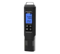 Medidor de pH, Medidor digital de calidad del agua 5 en 1 (TDS/EC/Temperatura/Salinidad/pH) for potable/acuarios/s hidropónicos/piscinas Para hidroponía, piscina