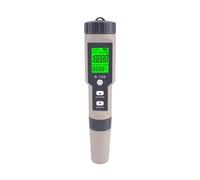 medidor de ph, Medidor Digital de salinidad TDS/EC/Temp/Probador Calidad del Agua salada salinómetro alta precisión for acuarios piscina Spa estanque Koi