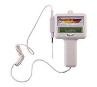Medidor de pH y cloro, 2 en 1, para piscinas, hidroponía, piscinas, spas y análisis de agua potable