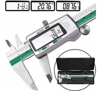 Medidor de pico electrónico LCD de acero 150 mm + caja