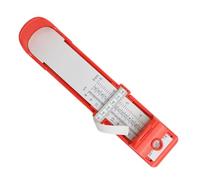 Medidor de pie para niños, herramienta de medición de 20 cm, medidor de zapatos para una evaluación precisa de la longitud y el ancho de los pies, medidor de longitud para niños