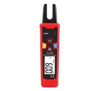 Medidor de pinza digital UT256 de 60 A CA, amperímetro de verdadero valor eficaz, comprobador de voltaje sin contacto (NCV) de alta precisión.