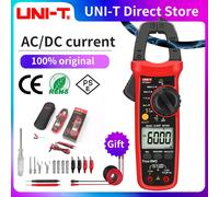 Medidor de pinza UNI-T UT201 UT202 UT202A UT203 UT204 Plus, probador Digital, voltímetro profesional, alicates, amperímetro, multímetro eléctrico UT210A