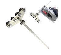 Medidor de posicionamiento y corte preciso con riel ajustable de 60 cm | Posicionador y guía de corte para mejoras en el hogar Industrial Carpintería Carpintería Metálica Construcción Y Fábrica