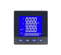 Medidor de potencia con pantalla digital LCD KWH, CA 220 V, 5 A, nivel 0,5, RS485, voltaje, corriente, frecuencia, factor de potencia