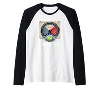 Medidor de Potencia crítico de la GPU de la IA Divertida 4 megavatios Camiseta Manga Raglan