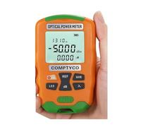Medidor de potencia de fibra óptica, Medidor de potencia óptica portátil 2 en 1 D5/D7, miniprobador fibra OPM con iluminación LED, -50+26 dBm(AUA-D7)