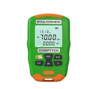 Medidor de potencia de fibra óptica, Mini medidor de potencia óptica DC7/DC5/D7/D5, comprobador fibra OPM con iluminación LED(AUA-DC7 with FC-LC)