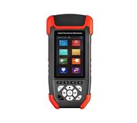 Medidor de potencia de fibra óptica, Reflectómetro de fibra óptica con OPM VFL OLS Event Map Ethernet CableTester 24/22dB Comprobador