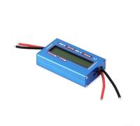 Medidor de potencia digital 0-100A DC 60V Analizador para turbina eólica solar RC Tools - Probador de corriente de alto voltaje con pantalla LCD 85x42mm
