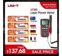Medidor de potencia láser UNI-T UT385, Sensor láser de precisión, analizador de potencia, probador de potencia láser, pantalla LCD