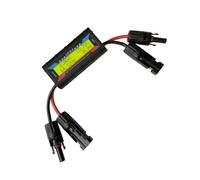 Medidor de potencia multifuncional de 50 A 200 A para arreglos de energía renovable, pantalla LCD, sobrecarga, seguridad, batería, inspector de corriente
