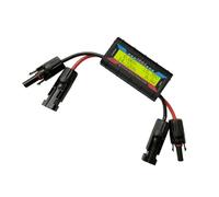 Medidor de potencia multifuncional de 50 A 200 A para arreglos de energía renovable, pantalla LCD, sobrecarga, seguridad, batería, inspector de corriente
