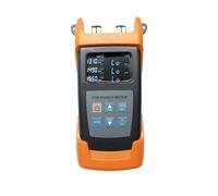Medidor de Potencia óptica PON portátil, con Pantalla LCD y Herramienta FTTH de probador de Fibra Digital de Longitud de Onda 1310/1490/1550Nm Alta sensibilidad, bajo Error(PON OPM VFL)