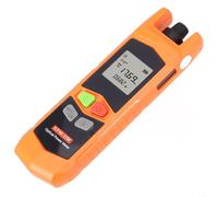 Medidor de potencia portátil de fibra óptica -11M, sensor InGaAs OPM -70 6dBm, 7 longitudes de onda 850/1310/1550nm, medidor de luz de mano con LED para pruebas de campo