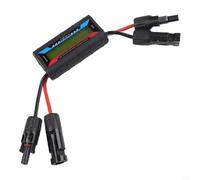 Medidor de potencia RC de alta linealidad 150 A 200 A, probador fotovoltaico, para monitoreo de datos de batería de aviones eléctricos y evaluación de rendimiento del sistema solar (amarillo 150 A)