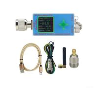 Medidor de potencia RF 10GHz N-Type Portable Signal Tester con pantalla TFT para mantenimiento de radio HAM