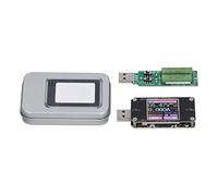 Medidor de potencia USB con pantalla LCD 1.44in, rotación 360°, para Android y - Preciso y resistente, ideal para testeo de energía móvil