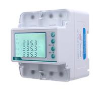 Medidor de potencia Wifi inteligente pantalla LCD montaje en carril DIN medidor de energía trifásico Control remoto para monitoreo de energía del hogar