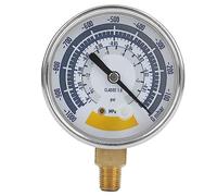 Medidor de Presi¨®n Industrial para Vac¨ªo Acero Inoxidable 0-14 Psi NPT1/8 Pulgadas Herramienta de Medici¨®n de Gas Aceite y Agua