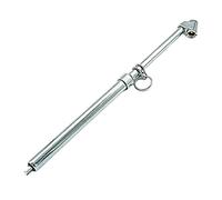 Medidor de Presión de Neumáticos 10-160PSI, Extensión 300mm (11.8") para Ruedas Dobles, Camiones y RV, Acero Inoxidable