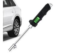 Medidor de Presión de Neumáticos,Probador de Alta Precisión con Pantalla LCD,Medidor de Aire de Doble Cabeza con Luz de Fondo | para Vehículos, SUV, Camiones y Motocicletas, Mantenimiento y Prevención