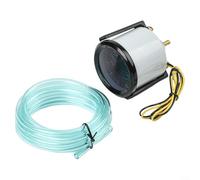 Medidor de presión de plástico ABS con pantalla LED de 12 V Turbo Boost Gauge de 52 mm para modificación de coche y monitoreo de impulso del motor