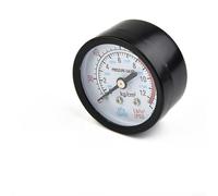 Medidor de presión del compresor de aire de 13 mm 1/4 para rosca BSP 0-180 PSI 0-12 bar con caja de 50 mm y cuerpo de metal para lecturas precisas