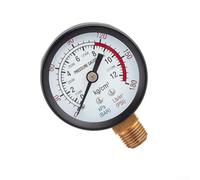 Medidor de presión Ra Y50 Modelo 1/4 NPT Rosca para Mantenimiento de Equipos Industriales y Monitoreo del Sistema (40mm)