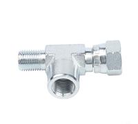 Medidor de presión sin aire, conjunto de rociador de pintura de alta presión para 440 540 640 para herramientas de piezas de repuesto wagner (adaptador en te)