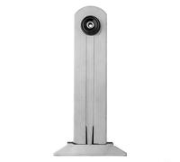 Medidor de profundidad de la banda de rodadura de acero inoxidable de 0 a 60 mm, calibrador vernier para medir el desgaste de los neumáticos de coche con escala métrica, color plateado (0-30 mm)