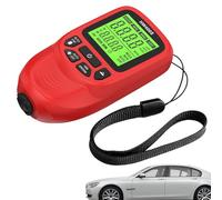 Medidor de profundidad de pintura - Lector digital de recubrimiento, sensor de precisión, carcasa de prueba compacta, marco de prueba de automoción duradero | Herramienta de evaluación de pintura