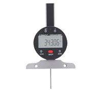 Medidor de Profundidad Digital, Micrómetro de Profundidad Electrónico con Rango de Medición de 0-1,2 Pulgadas/30 Mm, Herramienta de Medición de Profundidad con Puerto USB