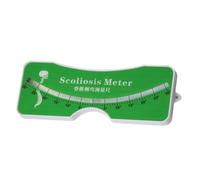 Medidor de prueba de escoliosis, herramienta de medición de columna vertebral de bola de metal, herramienta de medición para hospitales, transportadores de prueba de 0-30°, escoliómetro