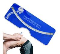 Medidor de prueba de escoliosis, regla de medición de escoliosis - Medidor de prueba de precisión de 0 a 30 grados | Herramienta de evaluación portátil reutilizable, medidor de escoliosis fácil