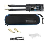 Medidor de puente avanzado fácil de transportar con ABS de alta estabilidad para resistencia capacitancia inductancia diodos prueba eléctrica pantalla de modo doble